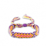 Anklets Purple-Yellow