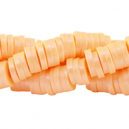 Katsuki beads 6mm Sorbet Peach-pearl shine coating