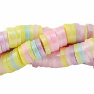 Katsuki beads 4mm Multicolour-Pearl Shine Coating