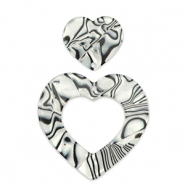 Statement charms heart Anthracite Grey
