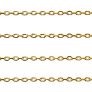 Stainless steel findings belcher chain anchor cable Gold