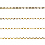 Stainless steel findings belcher chain anchor cable Gold