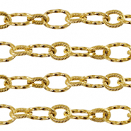 Stainless steel findings belcher chain anchor cable Gold