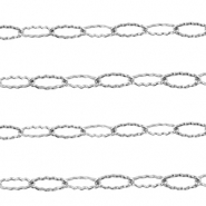 Stainless steel findings belcher chain anchor cable Silver