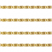 Stainless steel findings belcher chain twist Gold