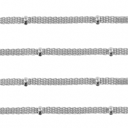 Stainless steel findings belcher chain Silver