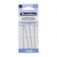 Beadalon collapsible eye needle 6.3cm (Extra Heavy) Silver