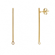 Stainless steel earrings Gold