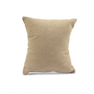 Jewellery display cushion velvet Taupe Brown