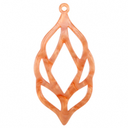 Resin pendants Coral Red