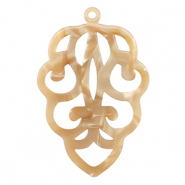 Resin pendants Sand Brown