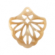 Resin pendants Sand Brown