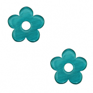 Polaris Lucido pendants flower Teal Green