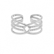 Stainless steel rings Silver