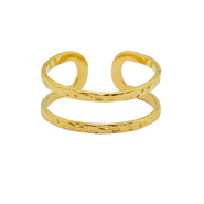 Stainless steel rings Gold