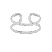 Stainless steel rings Silver