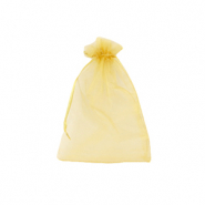 Jewellery Organza Bag 7x9cm Golden Yellow