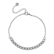 Stainless steel bracelets Silver