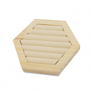 Jewellery display for rings Natural-Beige