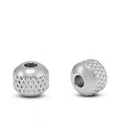 Stainless steel beads 6mm Silver