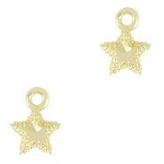 Brass TQ metal charms star Gold