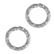 Stainless steel findings jump ring Silver