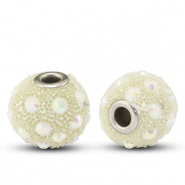 Bohemian beads Beige-strass