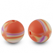 silicone beads 15mm Multicolor