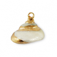 Shell pendants specials Snail Pearl-Gold