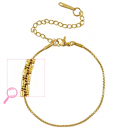 Stainless steel bracelets Gold