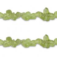 Chipstone beads Peridot Light Olive Green