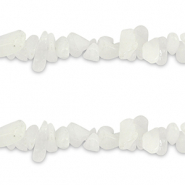 Chipstone beads Jade White