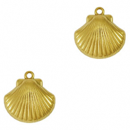 Stainless steel charms shell Gold