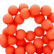 4 mm acrylic beads Red