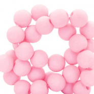 4 mm acrylic beads Light Pink