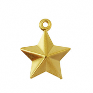 Stainless steel charms star Gold