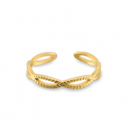 Stainless steel rings Gold