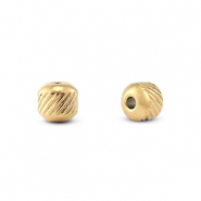 Stainless steel beads 6mm Gold
