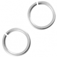 DQ European metal jump ring 4.5mm Antique Silver (nickel free)