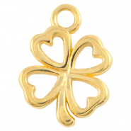 DQ European metal clover four charm Gold (nickel free)