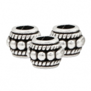 DQ European metal beads deco Antique Silver (nickel free)