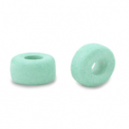 DQ greek ceramic beads 7mm Light Turquoise