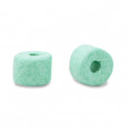 DQ greek ceramic beads 5mm Light Turquoise