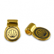 DQ European metal sliders shell Gold (nickel free)