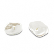 Imitation freshwater pearls White