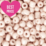 Glass seed beads 6/0 (4mm) Spring Blossom Pink