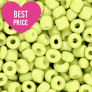 Glass seed beads 12/0 (2mm) Lime Yellow