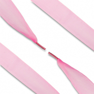 Trendy shoe laces organza Pink
