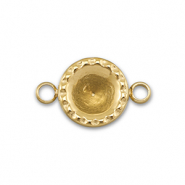 BY31&reg; Stainless steel connector with setting for SS29 chaton Gold