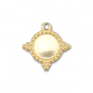 BY31&reg; Stainless steel charms with setting for SS34 flat back Gold